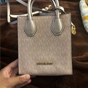 Michael Kors Cream Mini Bag